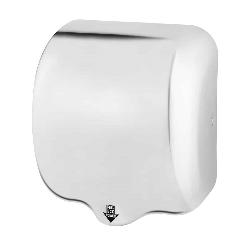Goetland Stainless Steel Commercial Hand Dryer 1800w Automatic High Speed Heavy Duty White 