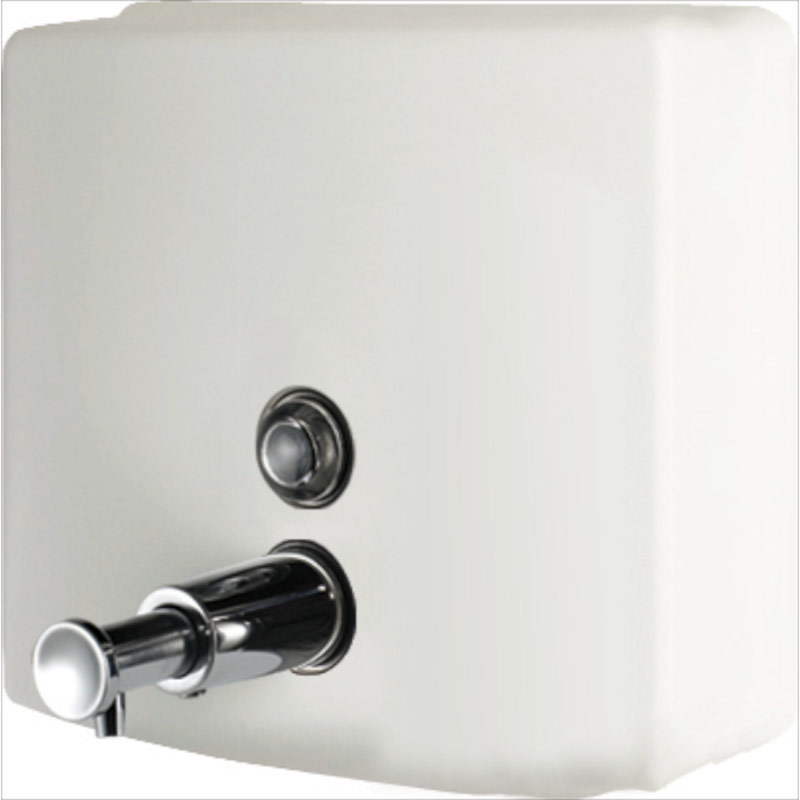 White Stainless Steel Soap Dispenser 1200ml - 03004W
