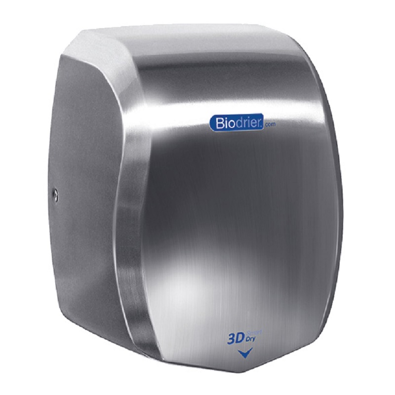 Brushed Stainless Steel Compact Hand Dryer