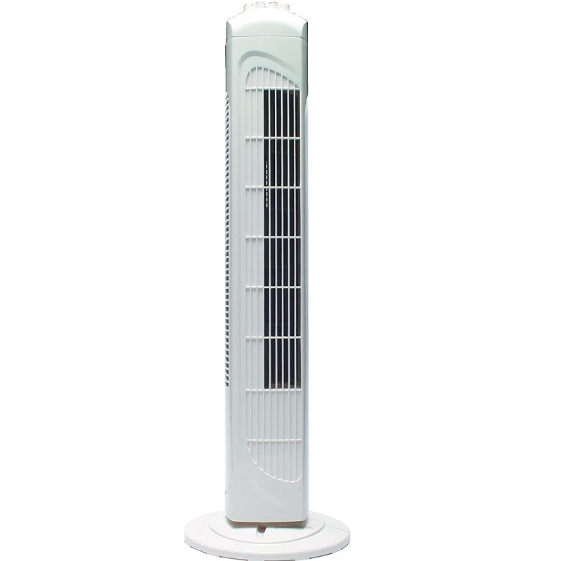 Q-Connect 30 Inch Tower Fan - White