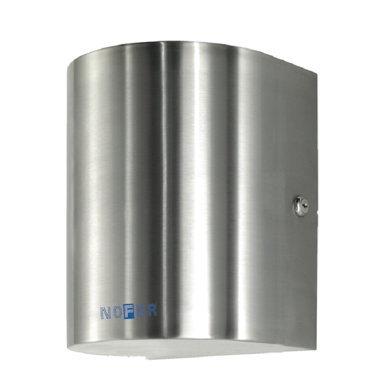 Nofer Polished Stainless Steel Mini Centre Feed Dispenser  - NF04099MINIB