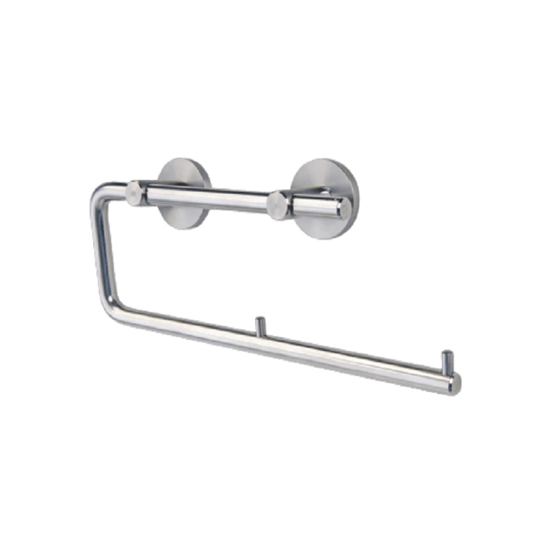 Dolphin Double Stainless Steel Toilet Roll Holders
