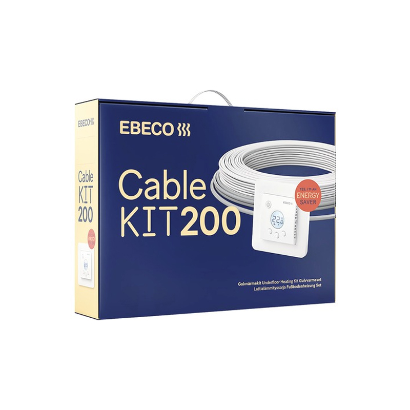 Ebeco Under Floor Heating Supplementary Cable Kit 200