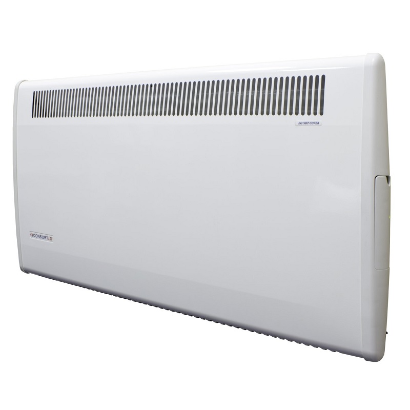 Low Surface Temperature Fan Panel Heater