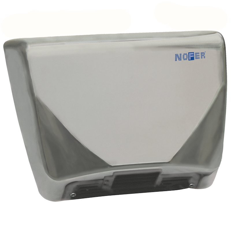 Nofer Thin Hand Dryer Satin Stainless Steel 2.35kW  - NF01600S