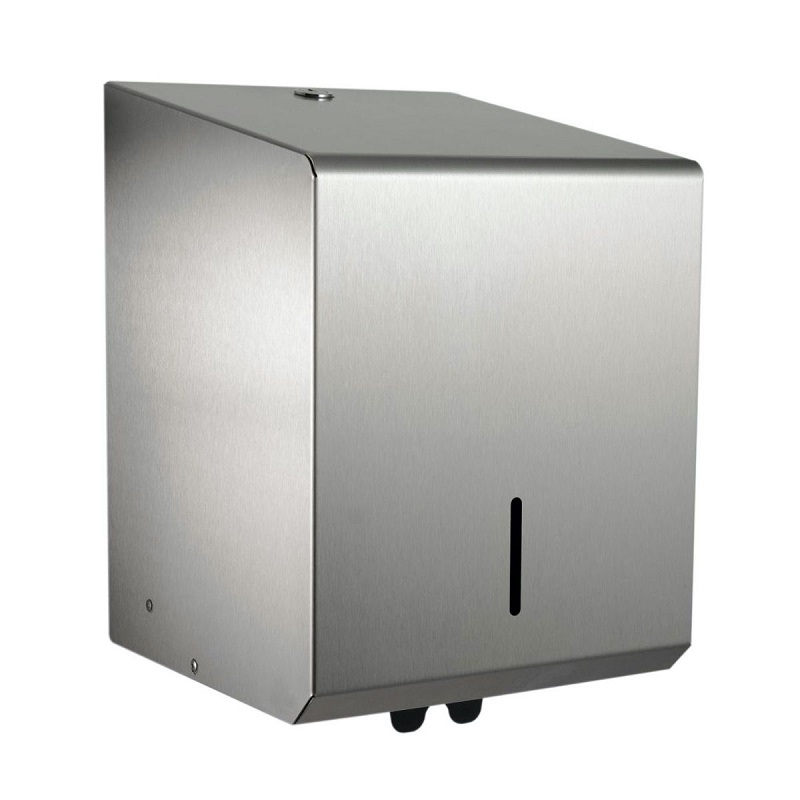 Brushed Stainless Centrefeed Dispenser - PL60MBS
