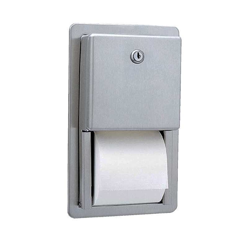 Recessed Multi-Roll Toilet Tissue Dispenser
