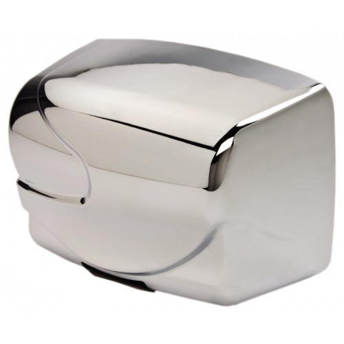 Dolphin Hot Air Hand Dryer 2.1kW Brushed Chrome