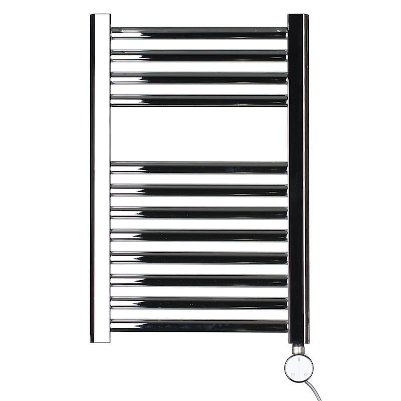 Prestige Low Surface Temperature Towel Warmer Chrome Straight with Element