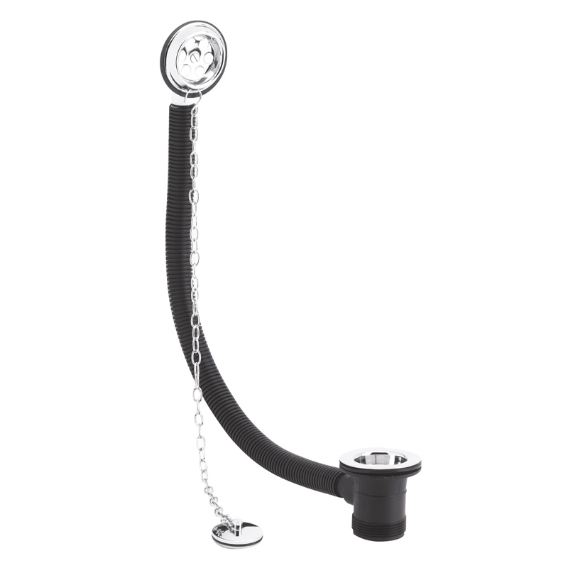 Nuie Bath Waste with Overflow Plug and Link Chain