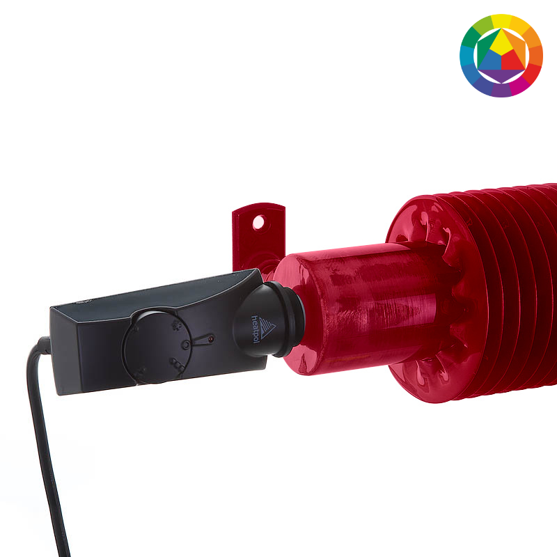 Finn Thermostatic Electric Radiators Custom Colour Red