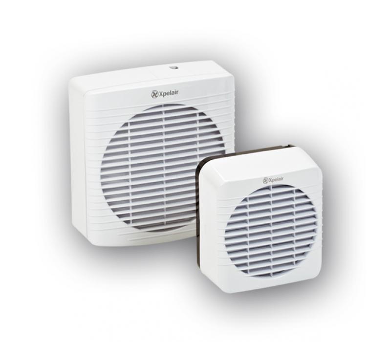 Kitchen and utility room axial fans