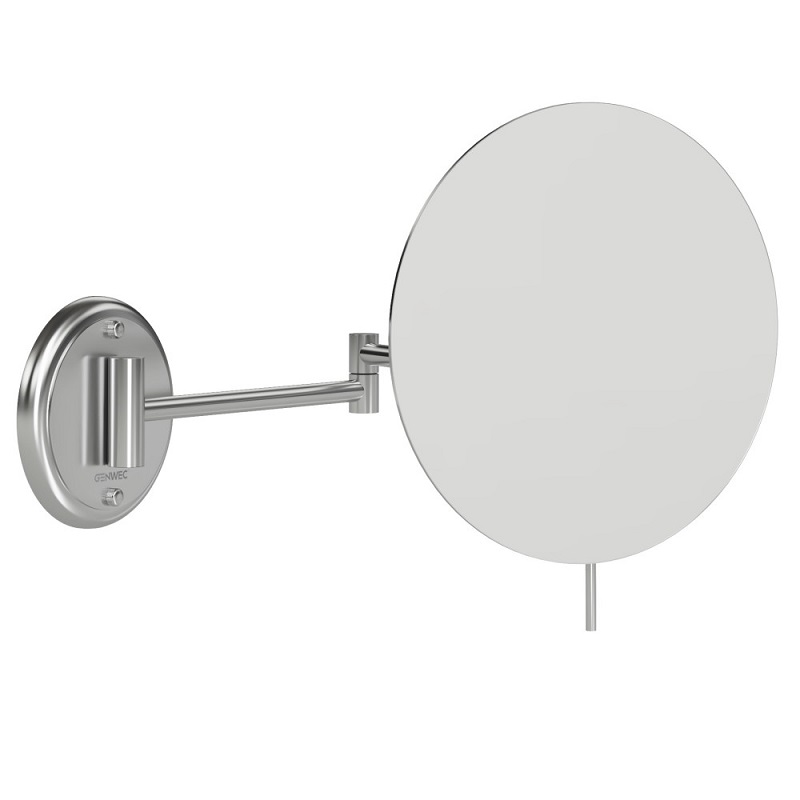 Round Slimline Magnifying Mirror