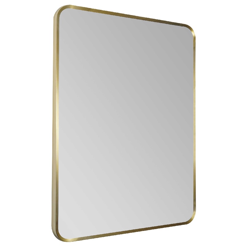 Prestige Hix Brushed Brass Standard Mirror