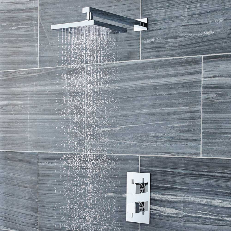 Shower head and arm - Square