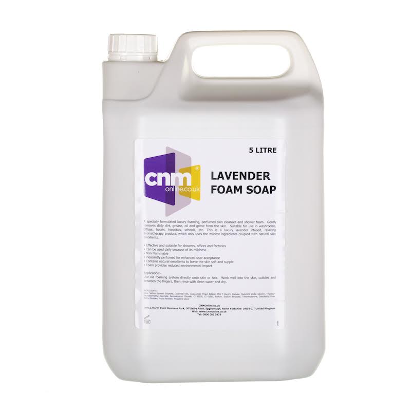 Aromatherapy Lavender Foam Soap 5ltrs