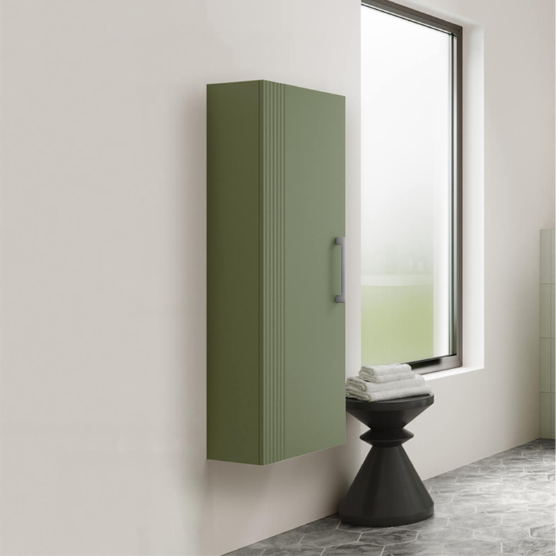 NUIE Deco Tall Unit 400MM - Satin Green