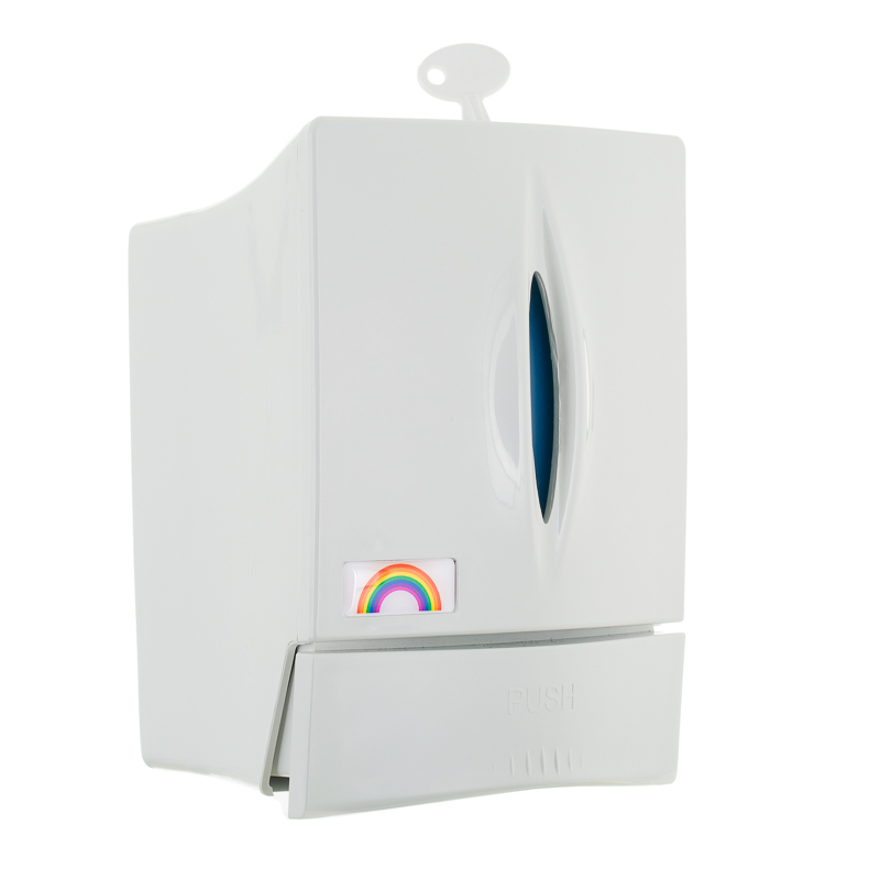 Rainbow Hand Sanitiser Soap Dispenser Lockable
