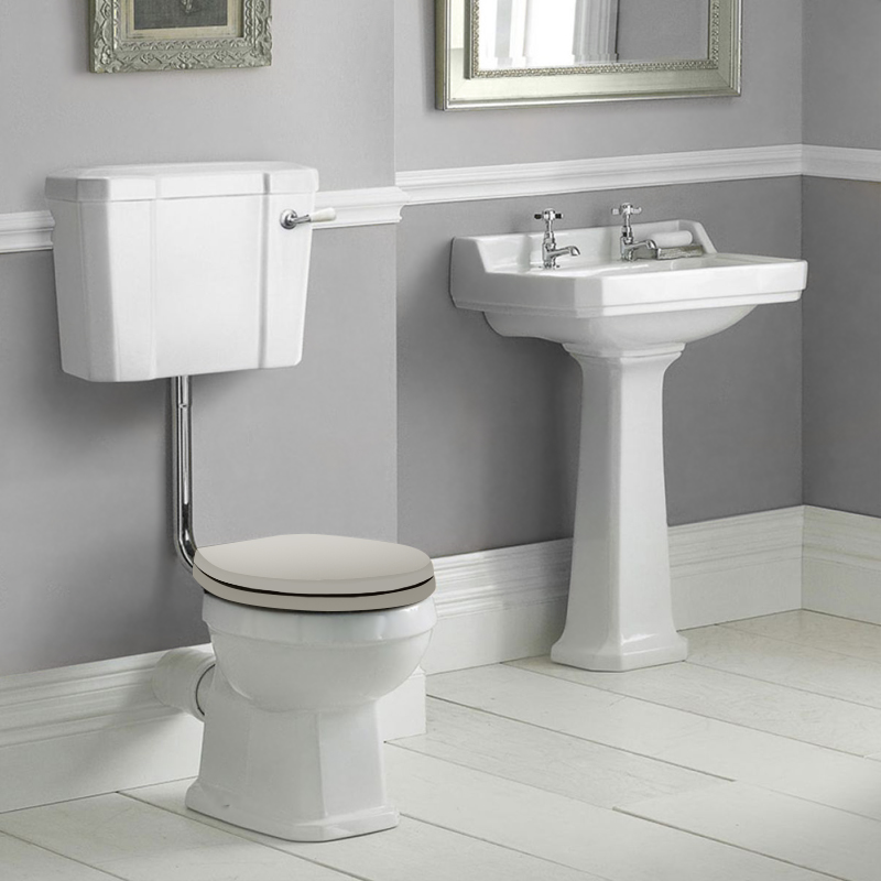 Hudson Reed Richmond Comfort Low Level WC and Flush Pipe