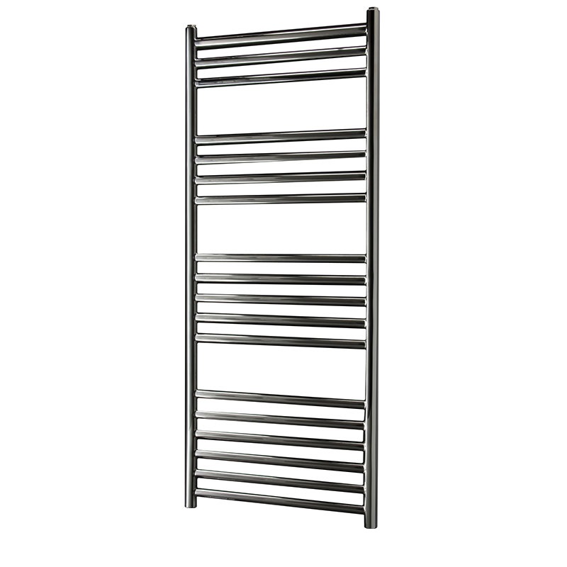 Siena Polished Stainless Steel Straight All Electric Towel Rail