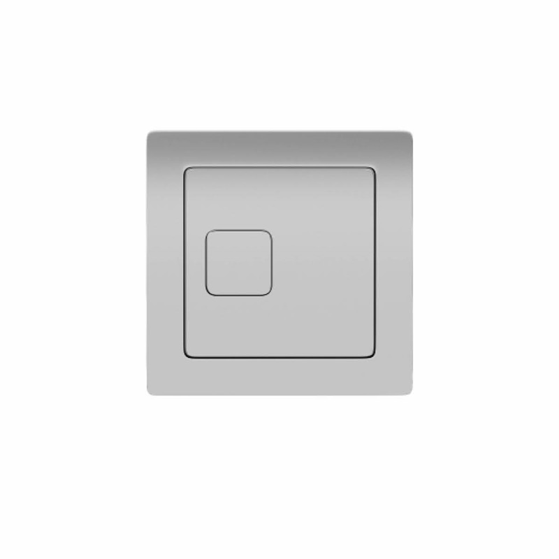 Scudo Square Chrome Dual Flush Button