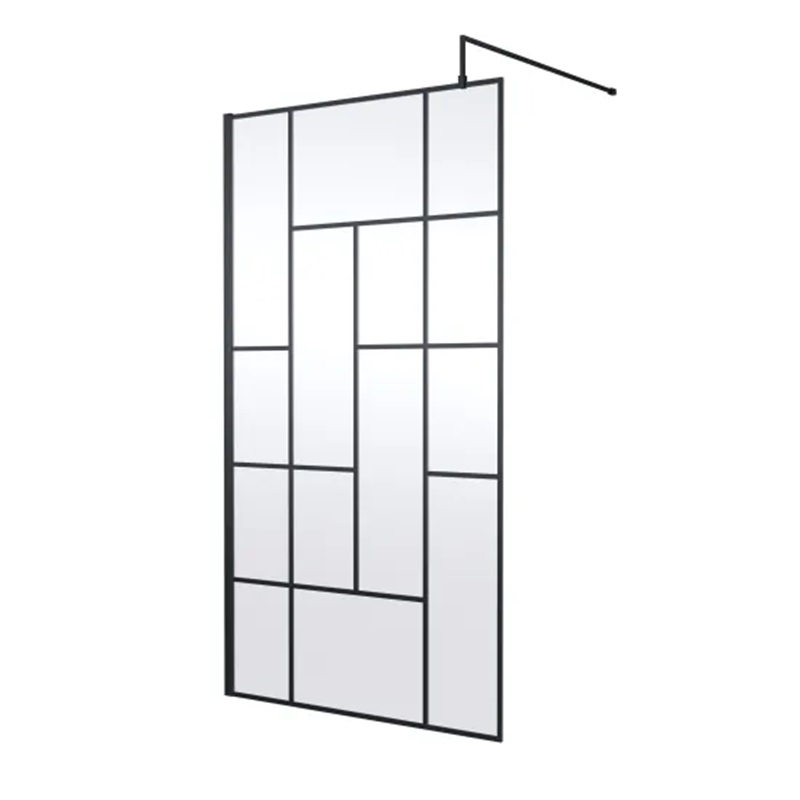 Hudson Reed Abstract Frame Wetroom Screen 1100mm 